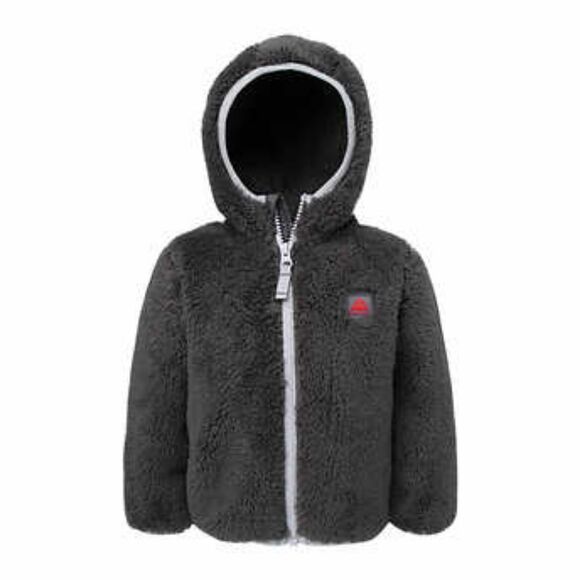 Snozu Infant 2-piece Fleece Set, Gray - Picture 3 of 7